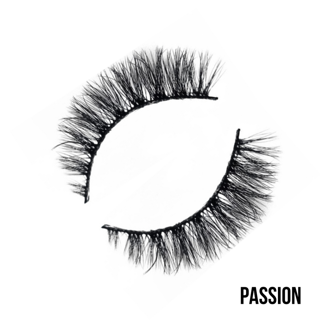 FAUX MINK STRIP LASHES- PASSION