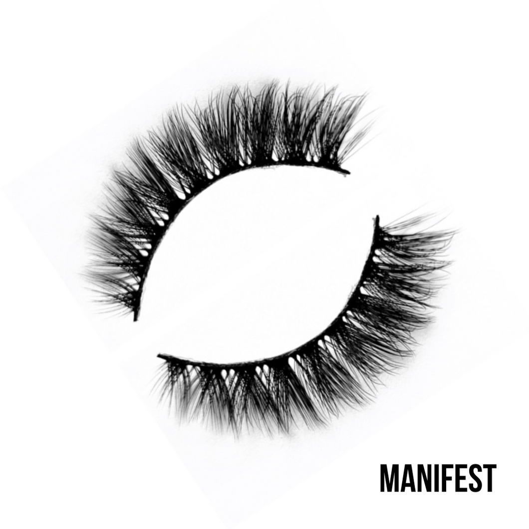 FAUX MINK STRIP LASHES - MANIFEST