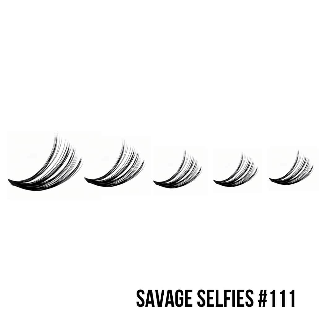 SAVAGE SELFIES - BOND + SEAL LASHES