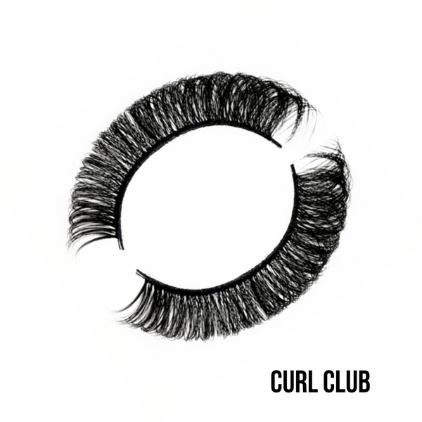 RUSSIAN VOLUME STRIP LASHES - CURL CLUB