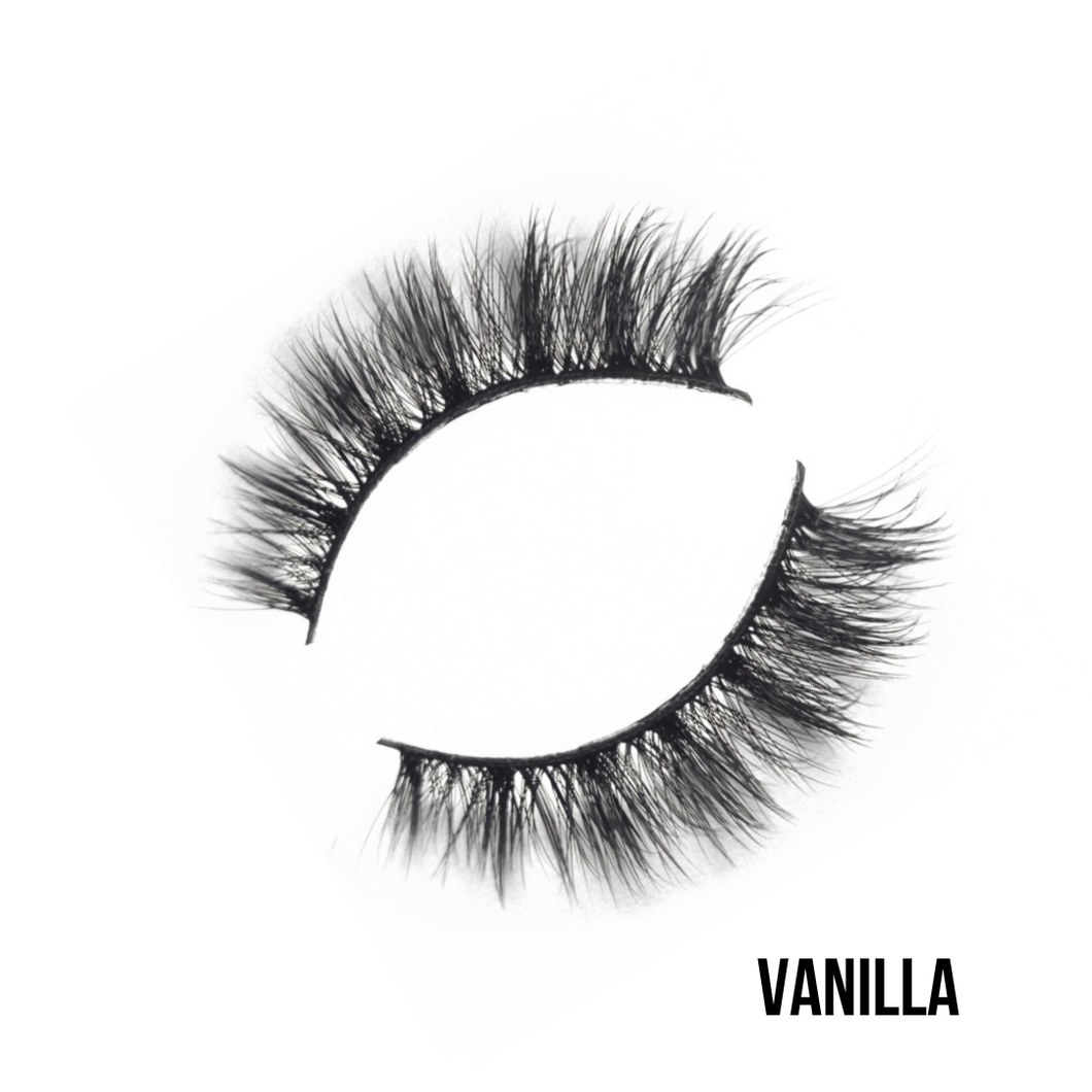 FAUX MINK STRIP LASHES - VANILLA