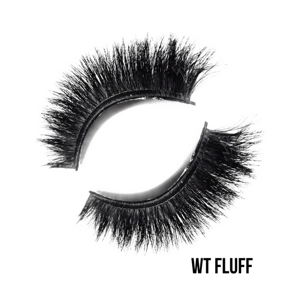 FAUX MINK STRIP LASHES - WT FLUFF